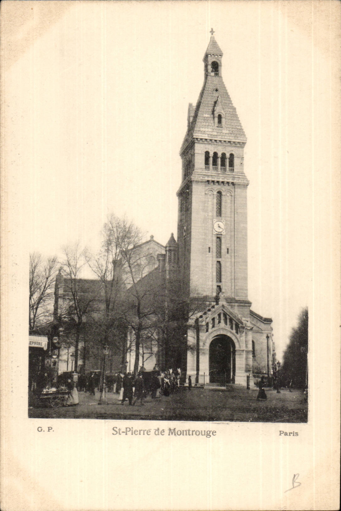 Paris(14 ) L'Eglise St-Pierre de Montrouge-- CPA