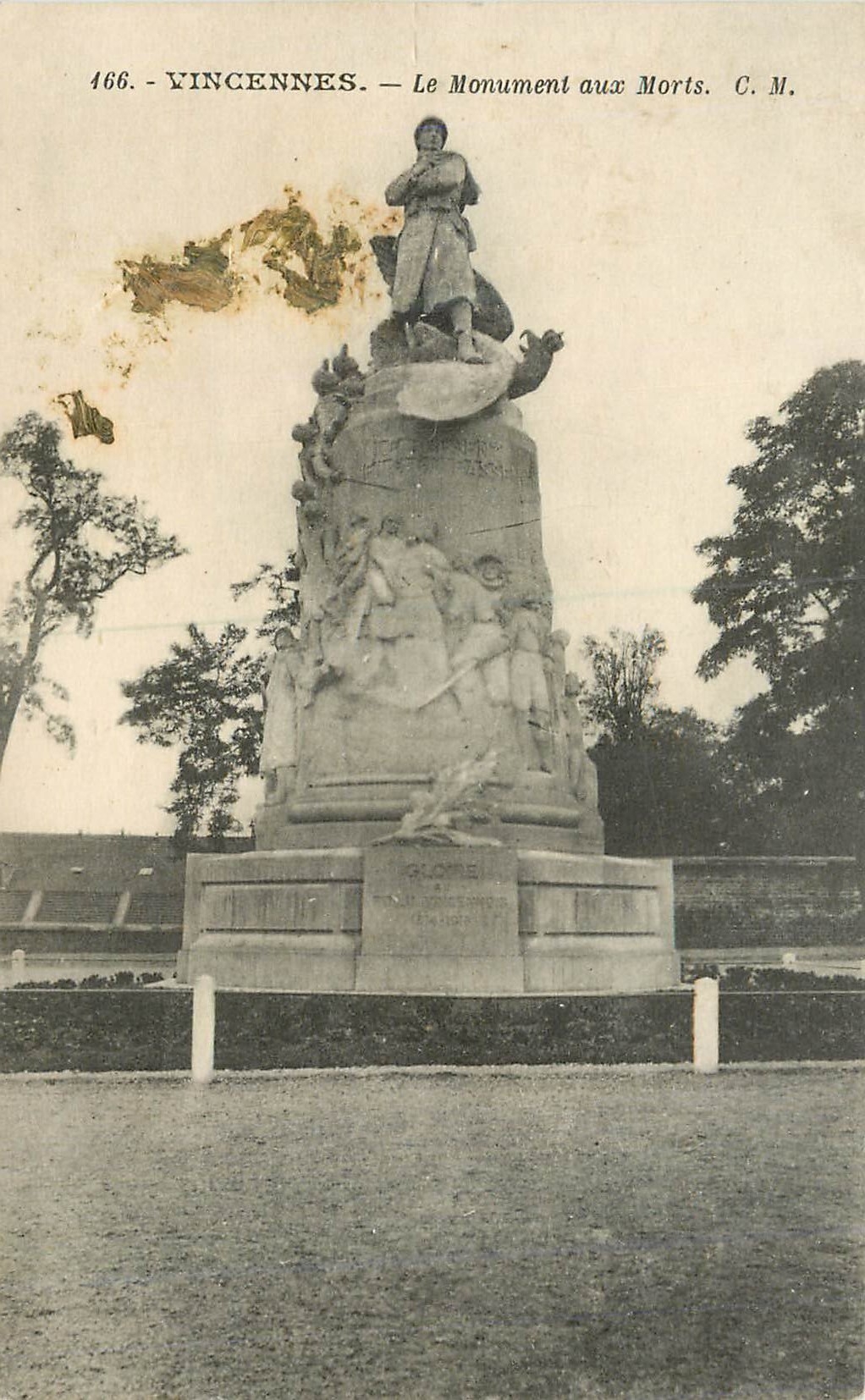 Vincennes — Il Monumento ai Caduti — C.M. n°466