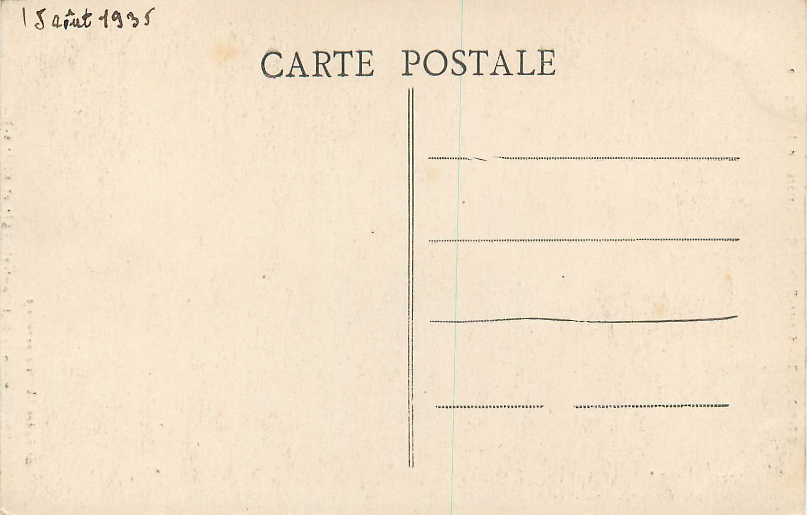 CPA Grande Nef Centrale (XI et XIII S) St Pourcain sur Sioule Interieur de l'eglise — Rückseite