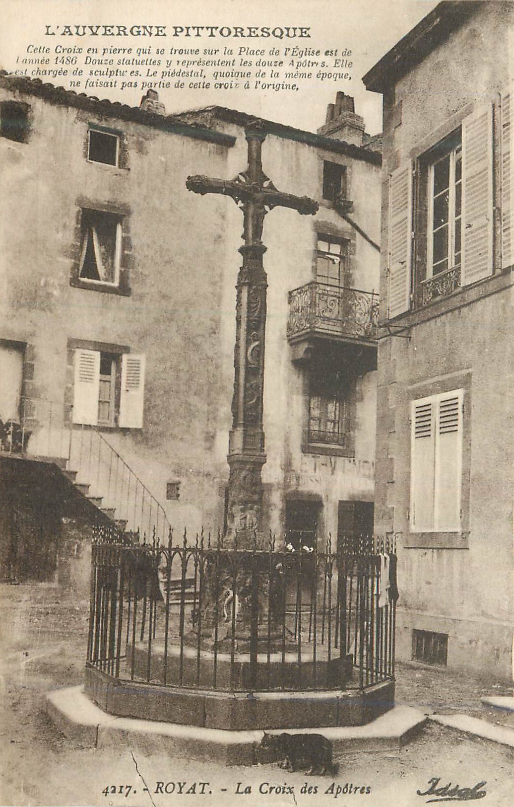 La Croix des Apôtres — Royat — Idéalo, n° 4217