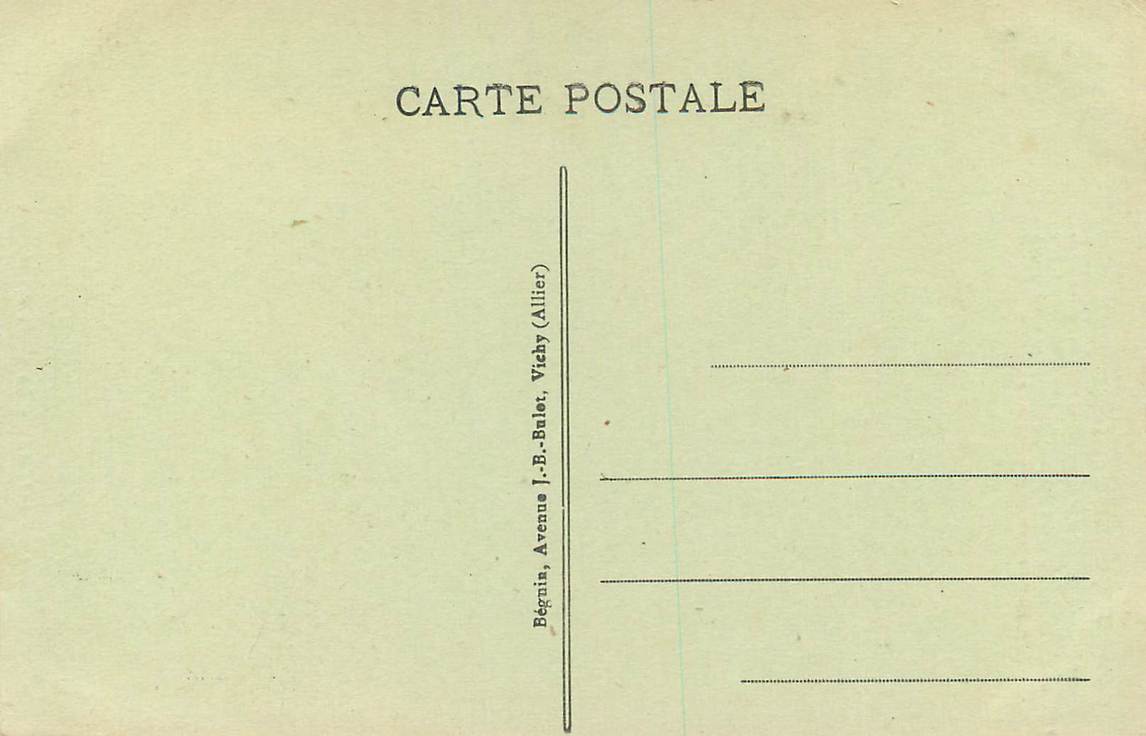 La Croix des Apôtres — Royat — Idéalo, n° 4217 — Verso