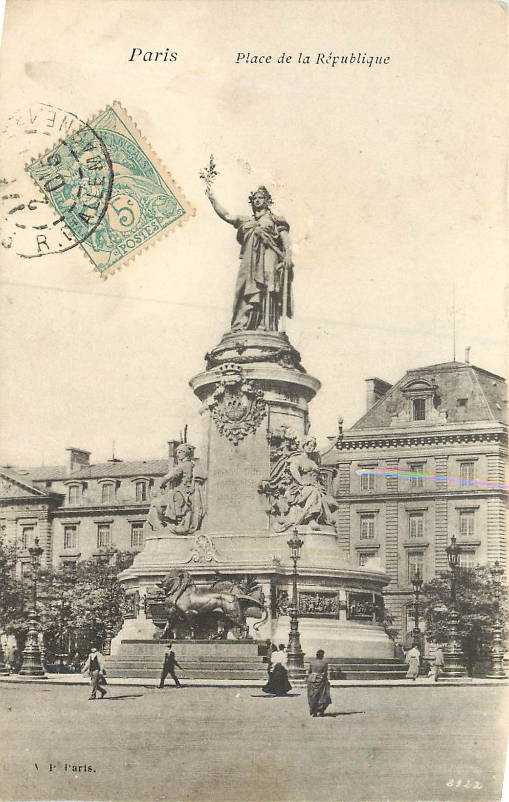 CPA Paris Place de la Republique