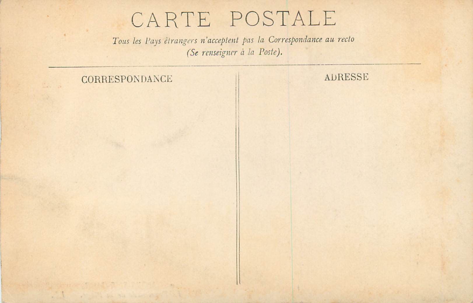CPA Mers Sur Mer La Promenade de la Plage — Rückseite