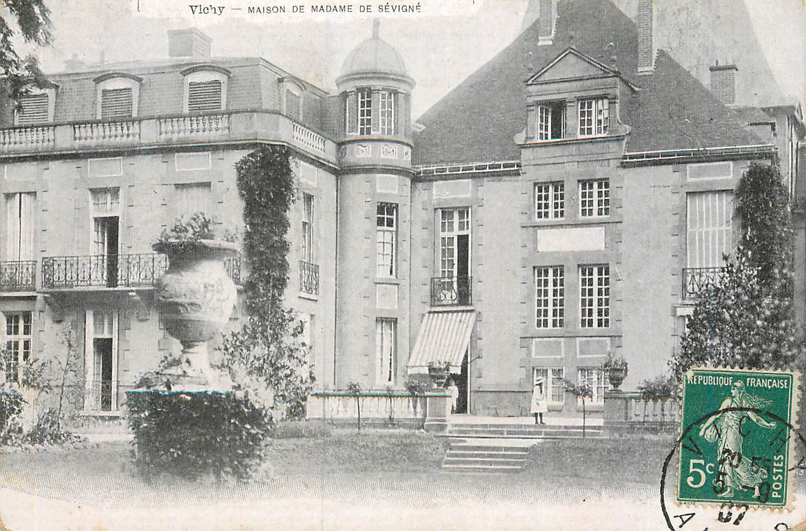 CPA Vichy Maison de Madame de Sevigne
