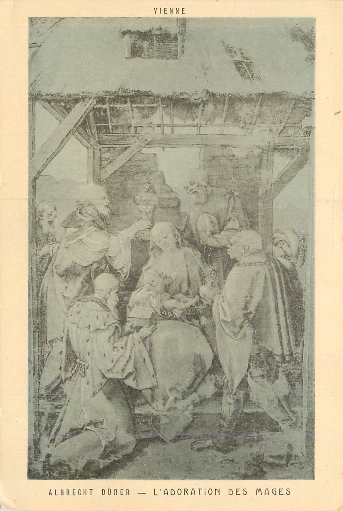 CPA Vienne Albrecht Durer L'Adoration des Mages
