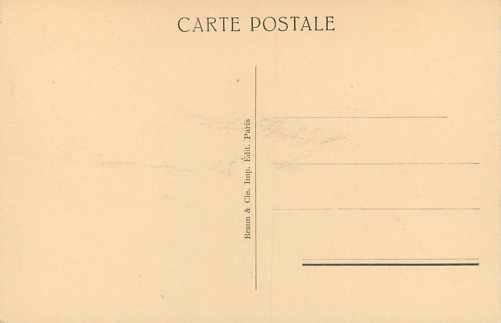 CPA Musee J J Henner Dessin pour Andromede — Rückseite