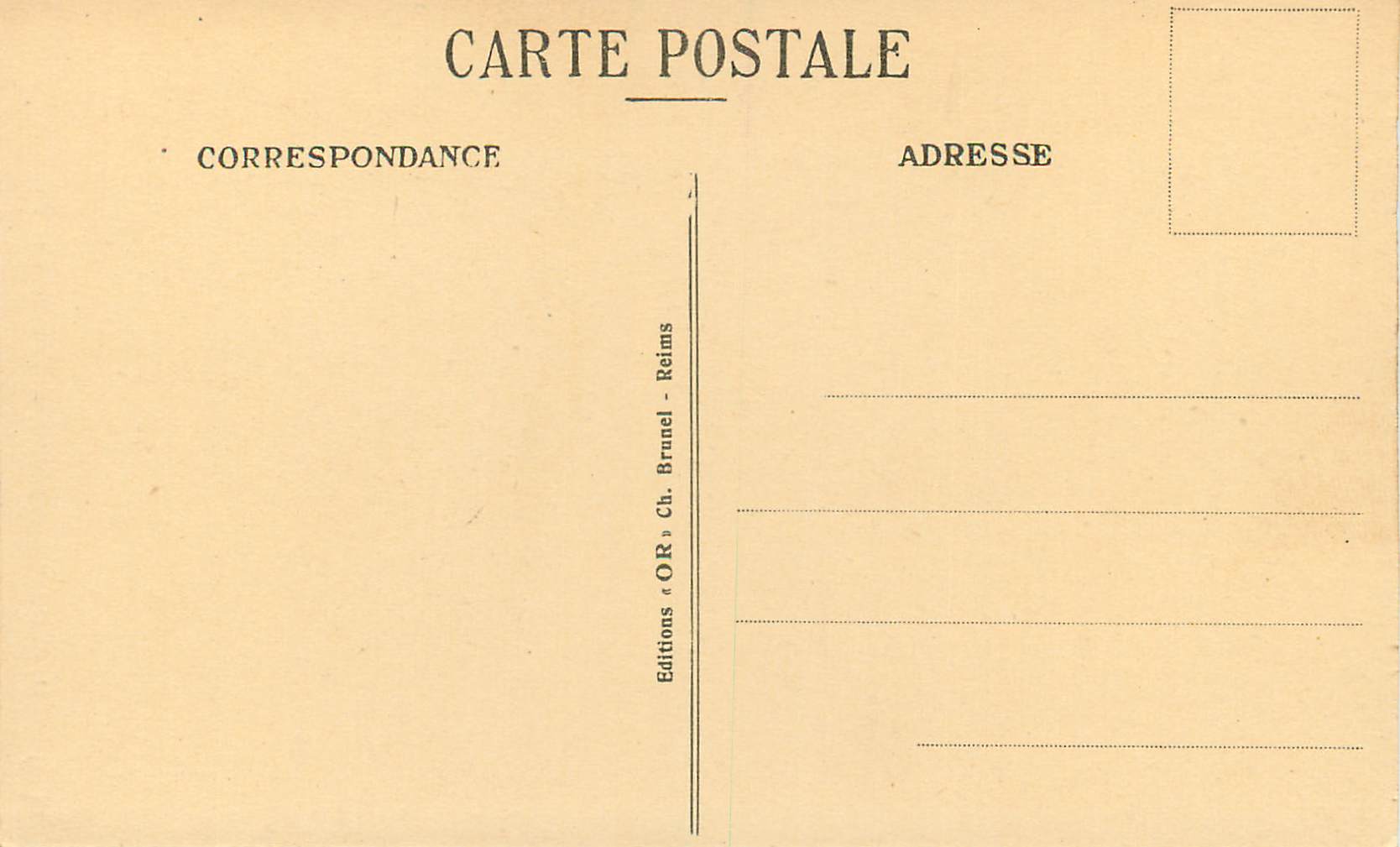 CPA Chalons sur Marne la Cathedrale Interieur — Rückseite