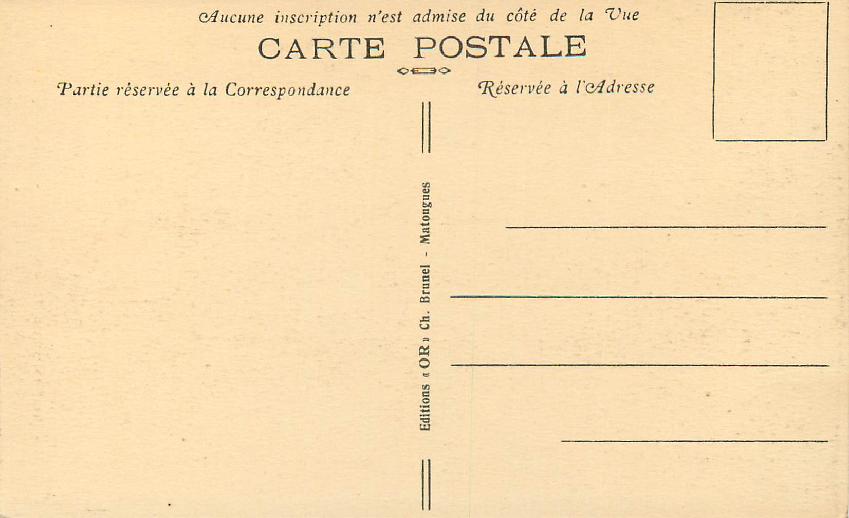 Châlons-sur-Marne — Church of St-Alpin (Interior) — Editions OR Ch. Brunel — Back