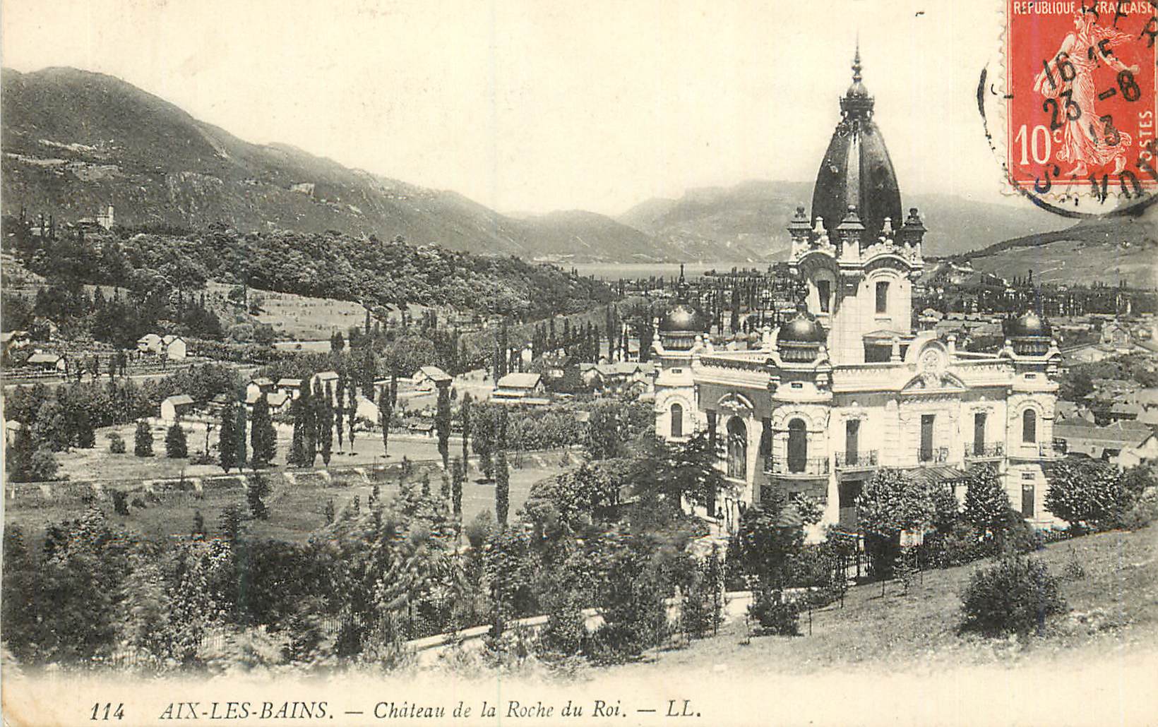 CPA Aix les Bains Chateau de la Roche du Roi LL