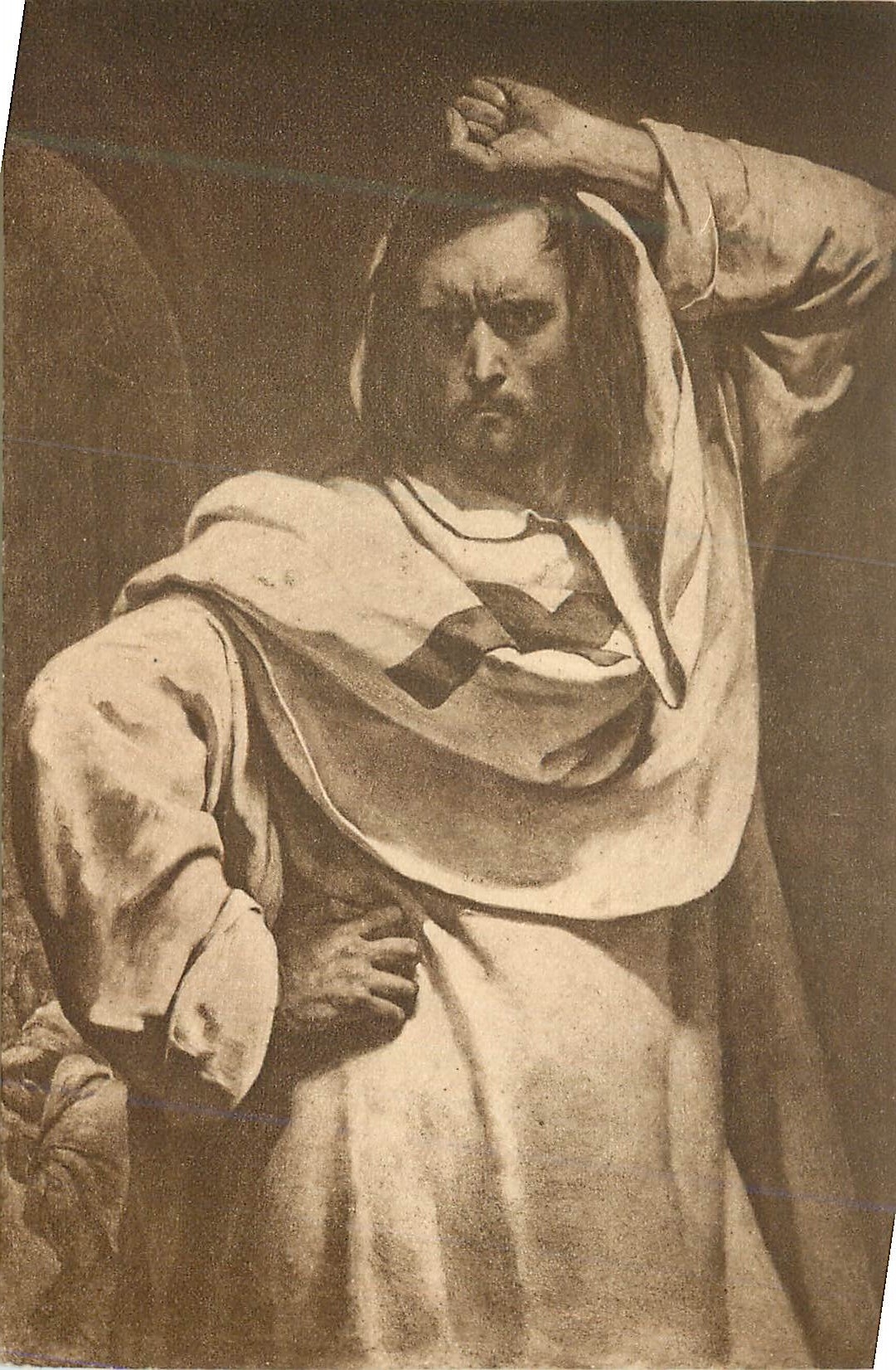 CPA Musee Pescatore Luxembourg Scheffer Ary Le Giaour