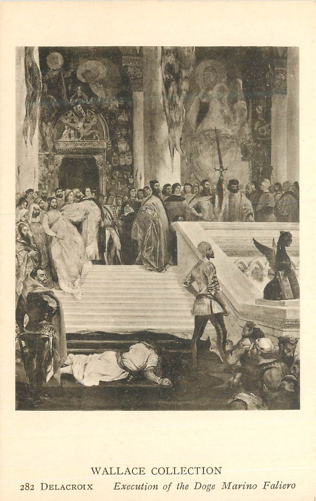 CPA Wallace Collection Delocroix Execution of the Doge Marino Faliero