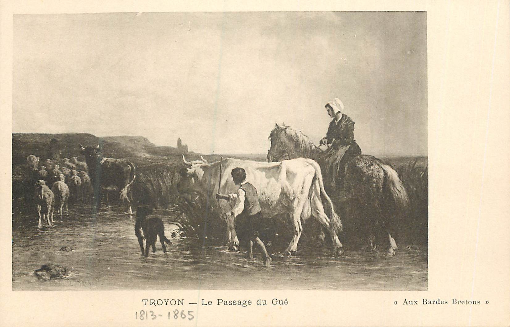 Troyon — Le Passage du Gué — Aux Bardes Bretons