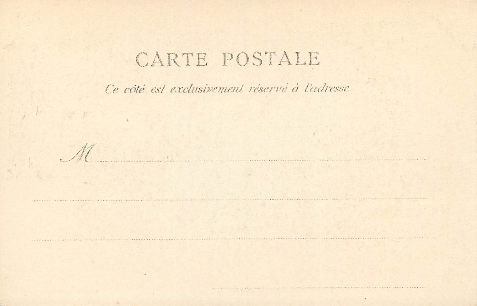 CPA Troyon La Barriere — Verso