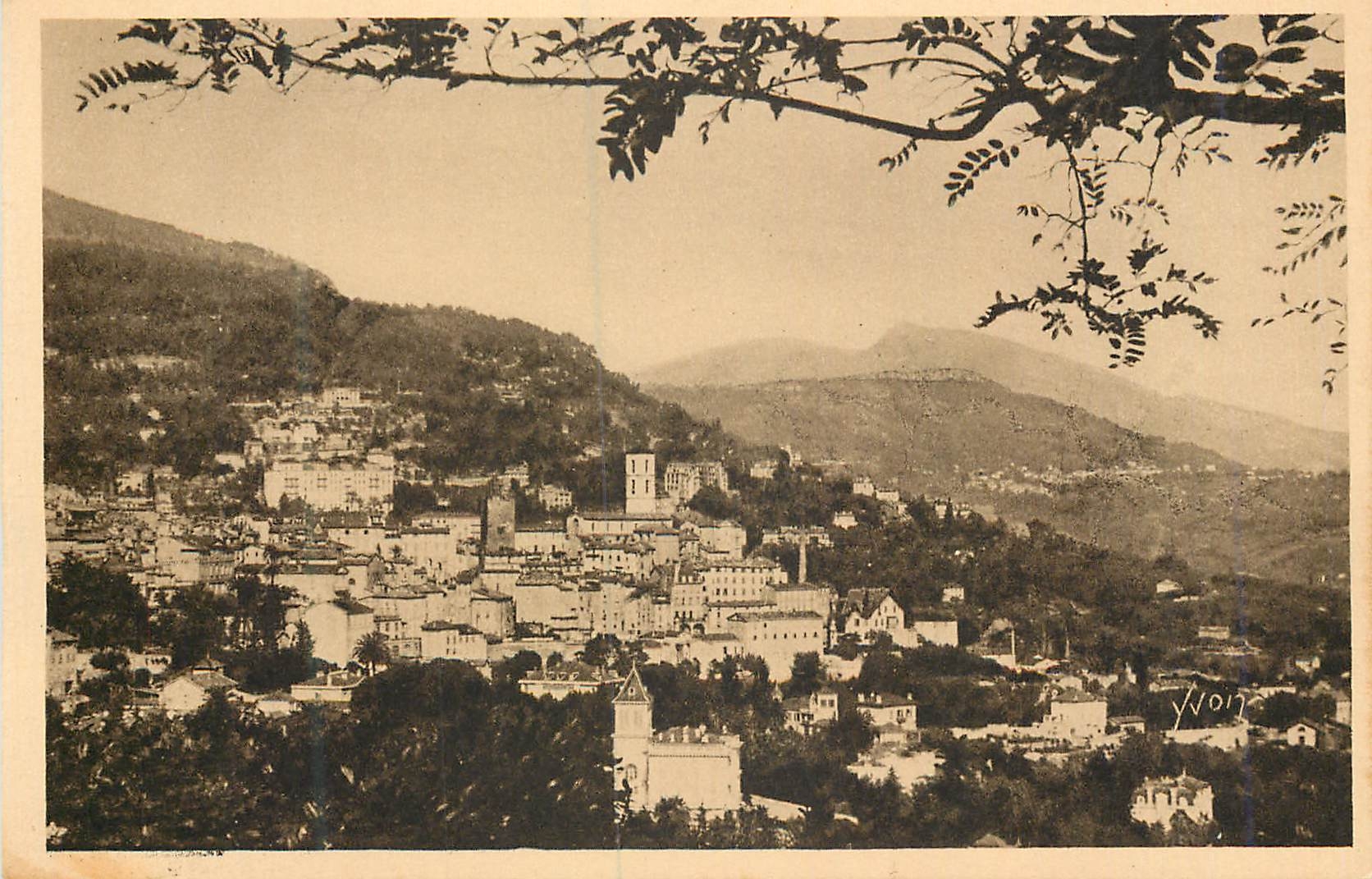 CPA La Douce France Cote d'Azur Nice(Alpes Maritimes) Vue Generale