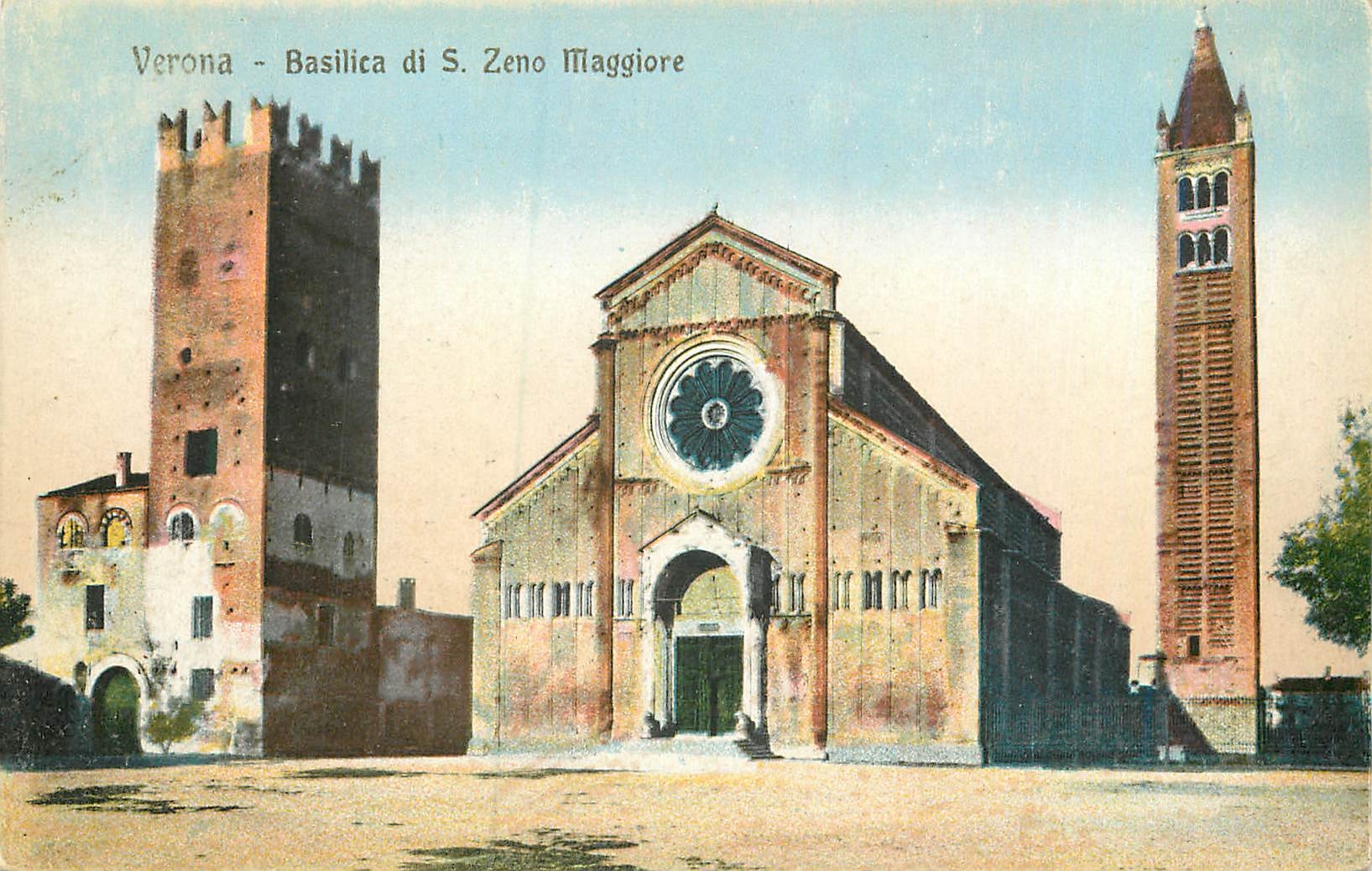 CPA Verona Basilica di S Zeno Maggiore