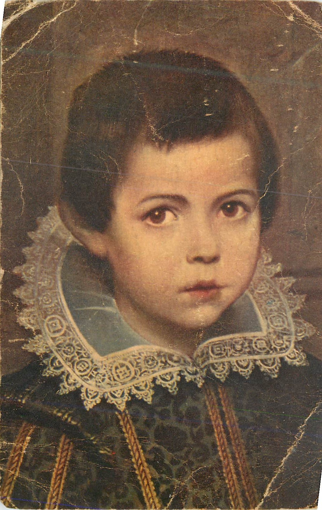 Portrait de Jeune Garçon — Corneille de Vos — Édité par le Comité National de l'Enfance, Paris