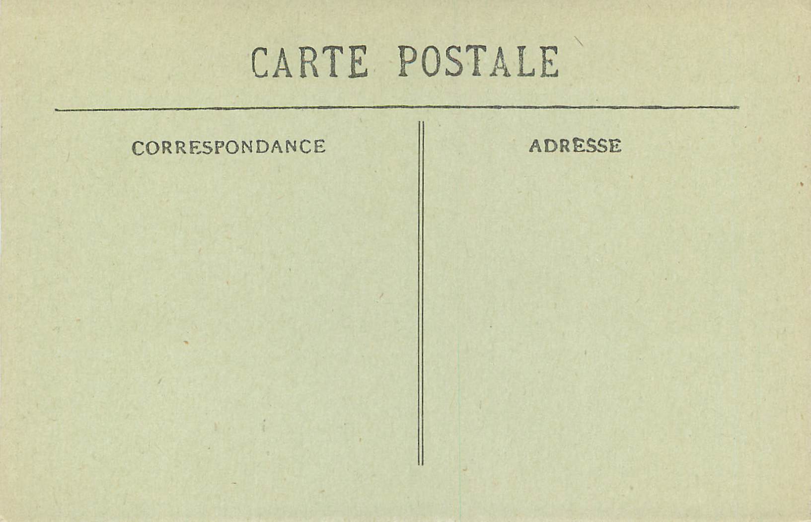CPA L'Auvergne Pittoresque Cantal Route de Sansac a St Mamet — Rückseite