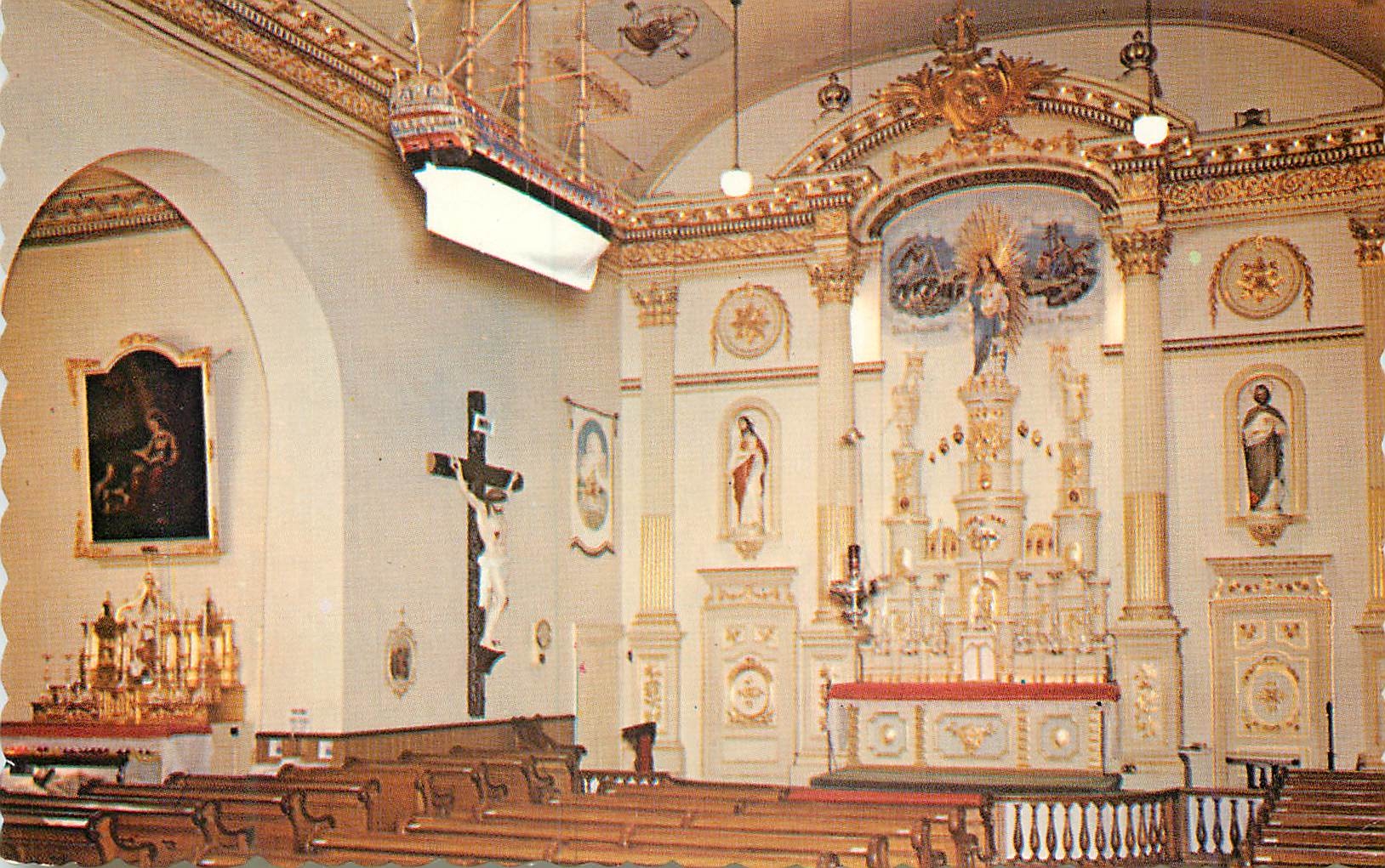 CPM Interieur de l'Eglise Notre Dame des Victoires (1668)