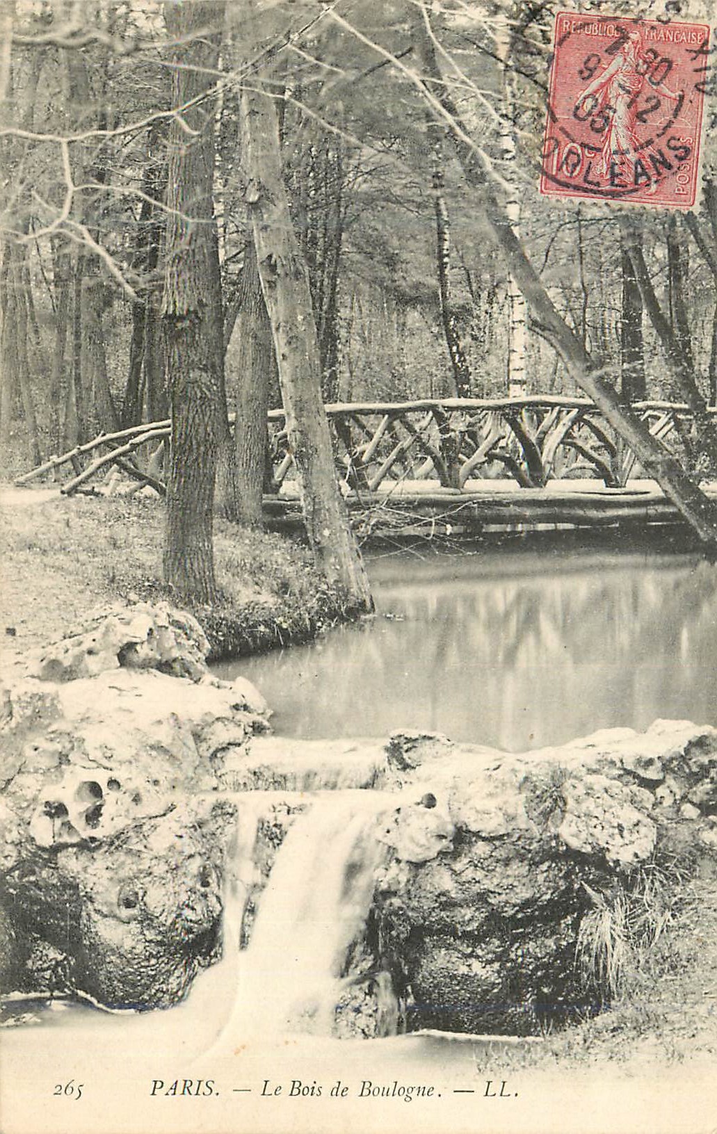 CPA Paris Le Bois de Boulogne