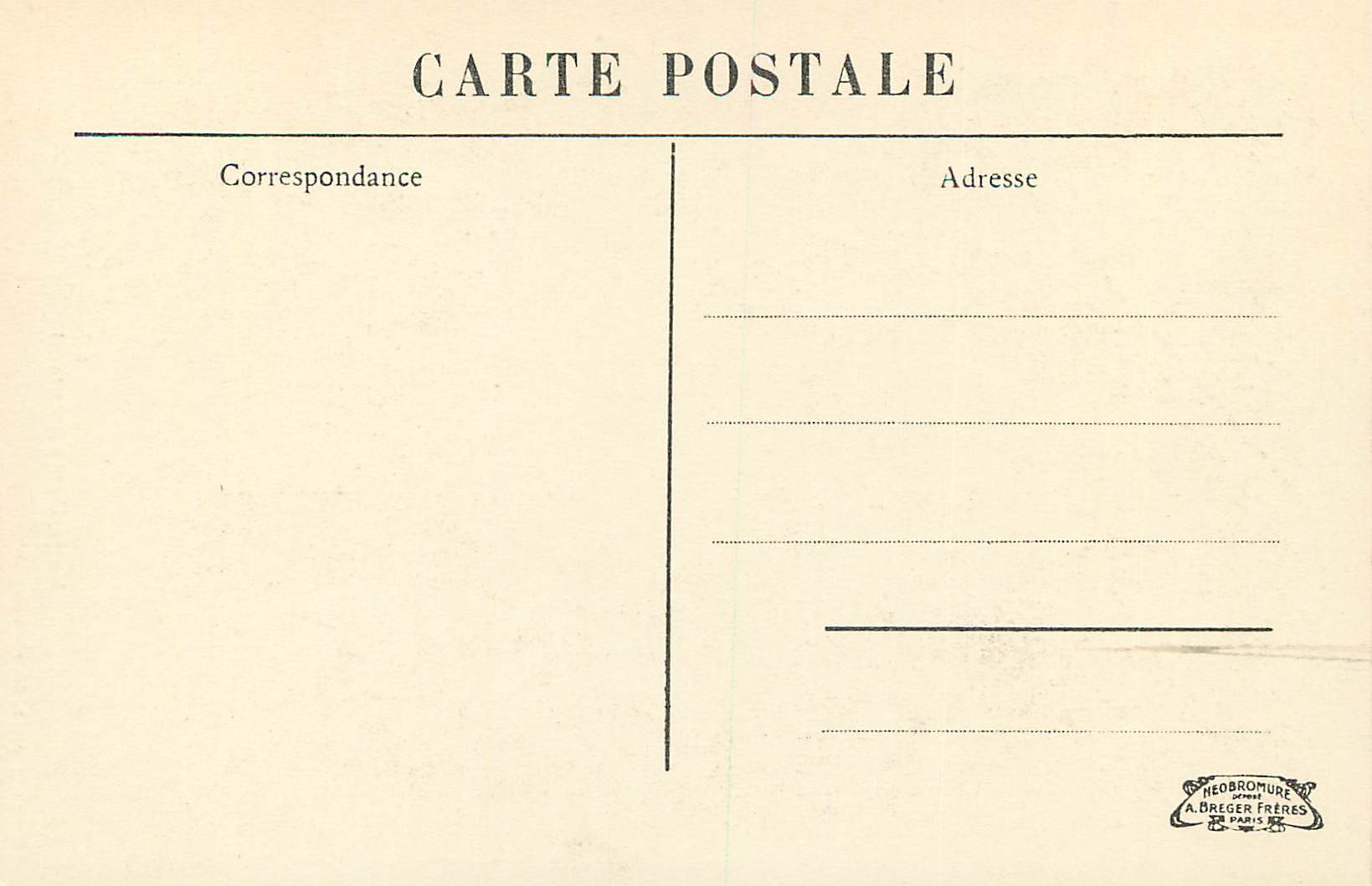 CPA Notre Dame d'Auteuil Librairie St Josepht 66 rue Theophile Gautier — Rückseite