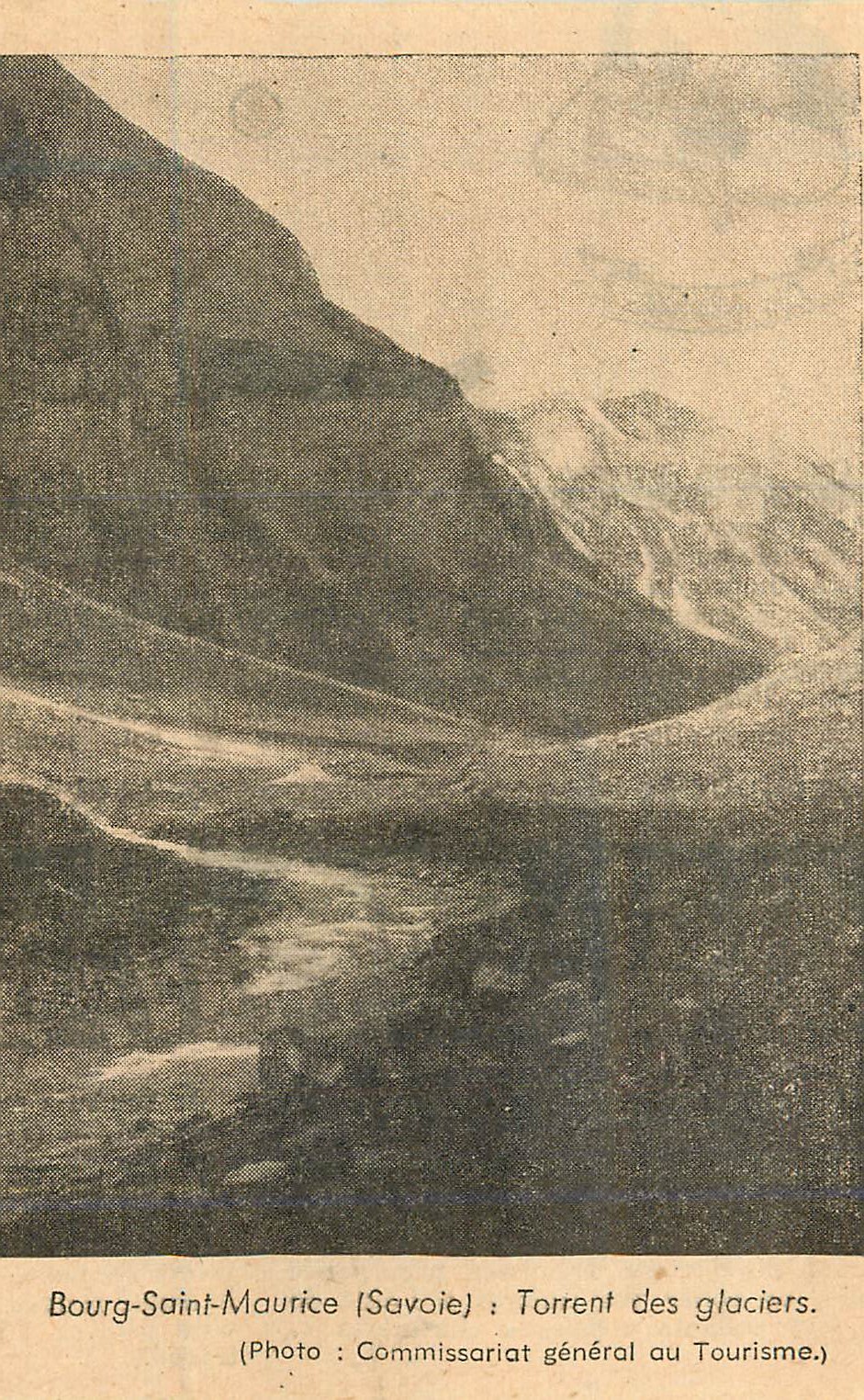 Image Bourg Saint Maurice (Savoie) Torrent des Glaciers