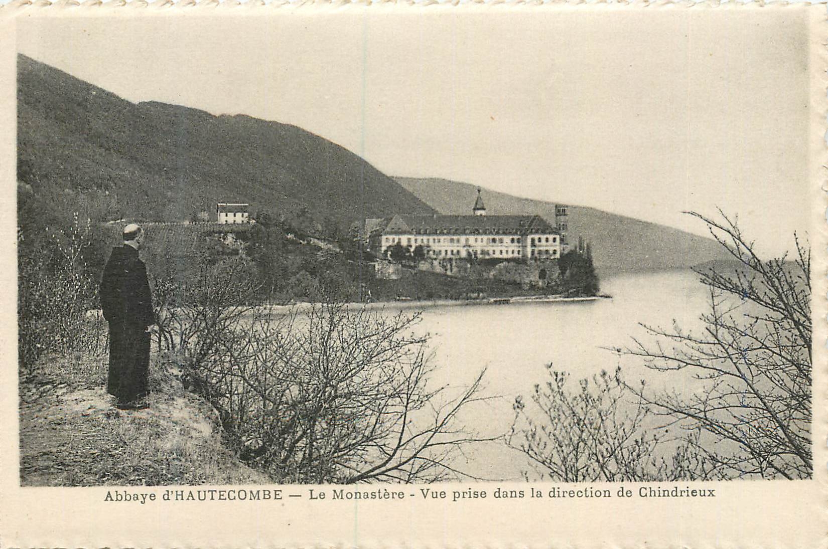 CPA Abbaye d'Hautecombe Le Monastere Vue Prise dans la Direction de Chindrieux