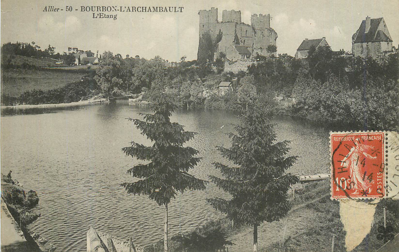 CPA Bourbon l'Archambault l'Etang