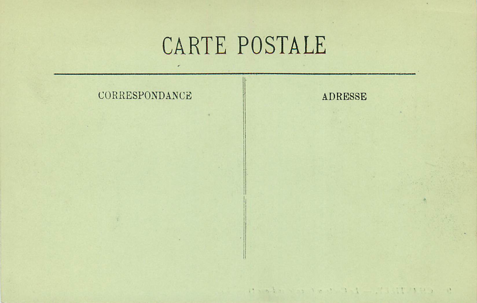 Chantilly — Le Château (façade sud-ouest) — LL — Verso