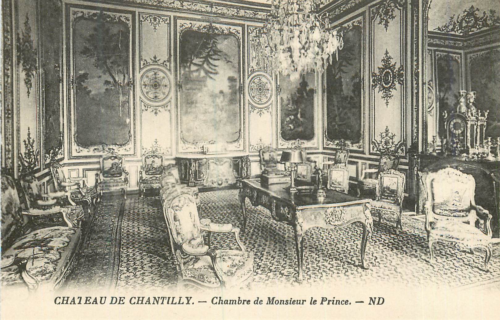 Château de Chantilly — Chambre de Monsieur le Prince — ND