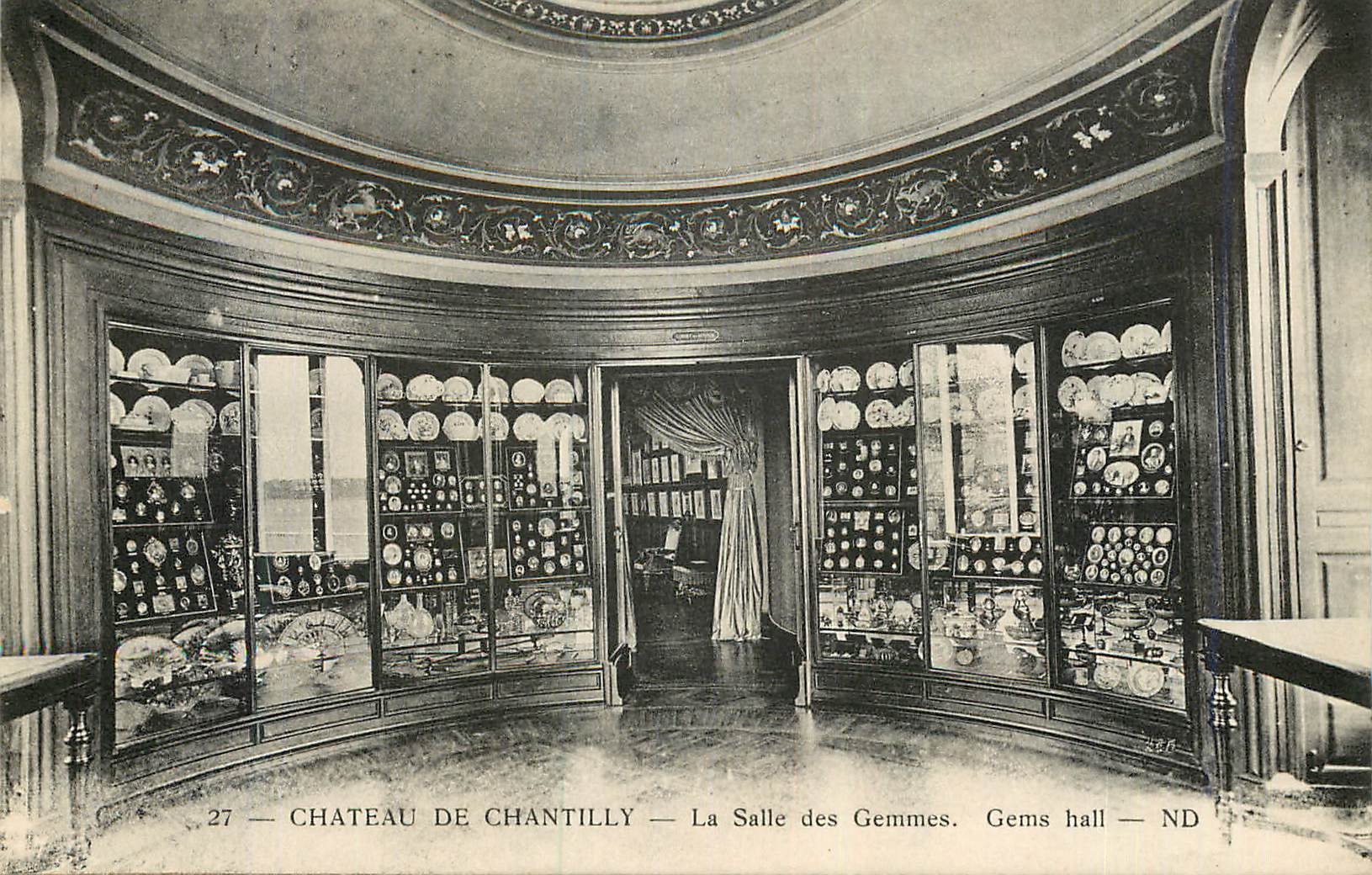 CPA Chateau de Chantilly La Salle des Gemmes