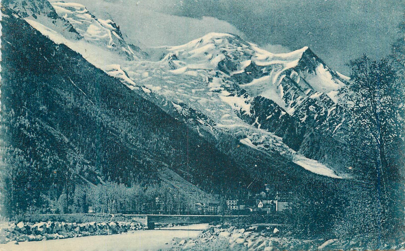 CPA Haute Savoie Chamonix et le Mont Blanc
