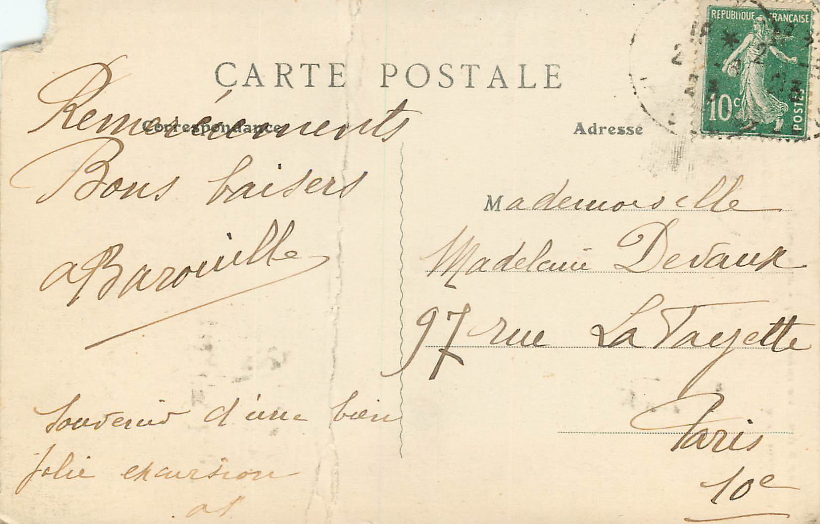 CPA Les Vosges Illustrees Gerardmes Site Pittoresque La Vologne au Pont d'Amour — Reverso