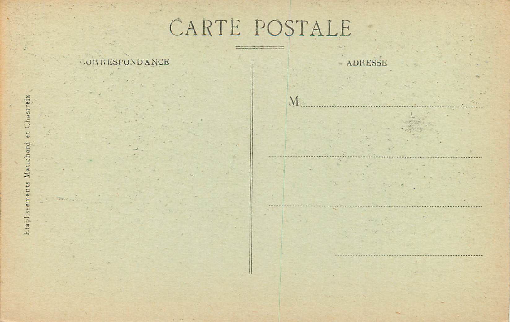 CPA Nos Stations Thermales Vichy Parc des Celestins — Rückseite