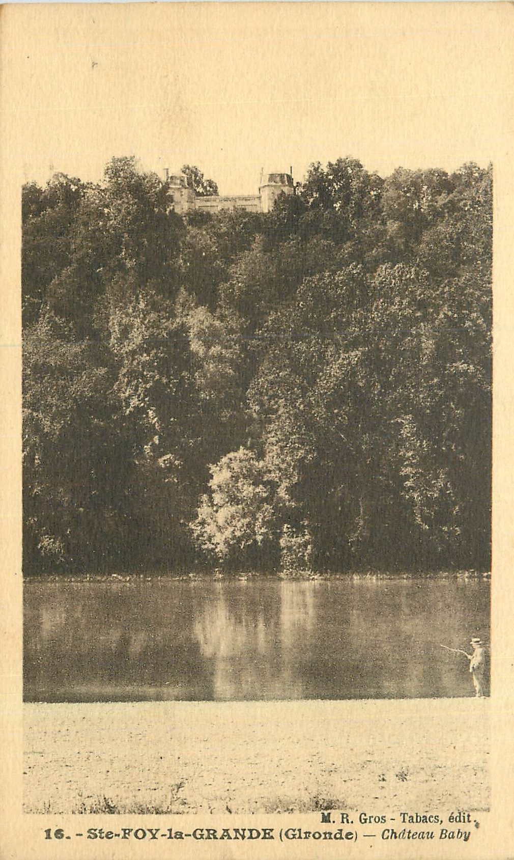 CPA Ste Foy La Grande (Gironde) Chateau Bady