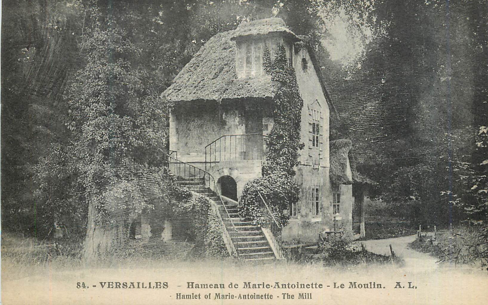 Versailles - Hameau de Marie-Antoinette - Le Moulin - A.L.