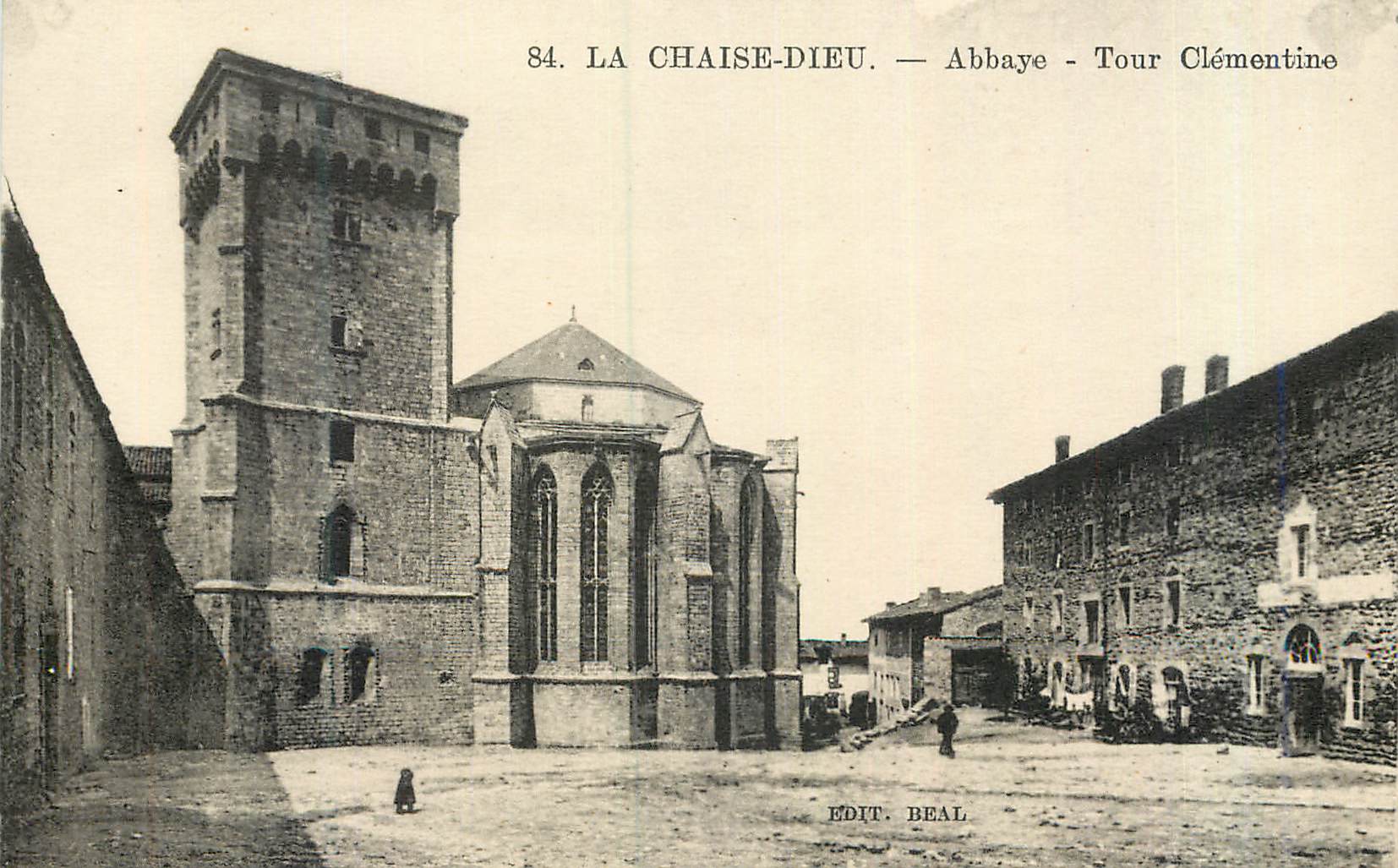 CPA La Chaise Dieu Abbaye Tour Clementine