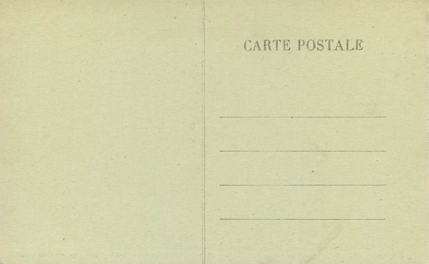 CPA La Chaise Dieu Medaillon Sculpte des Stalles de L'Abbaye (15e S) — Verso