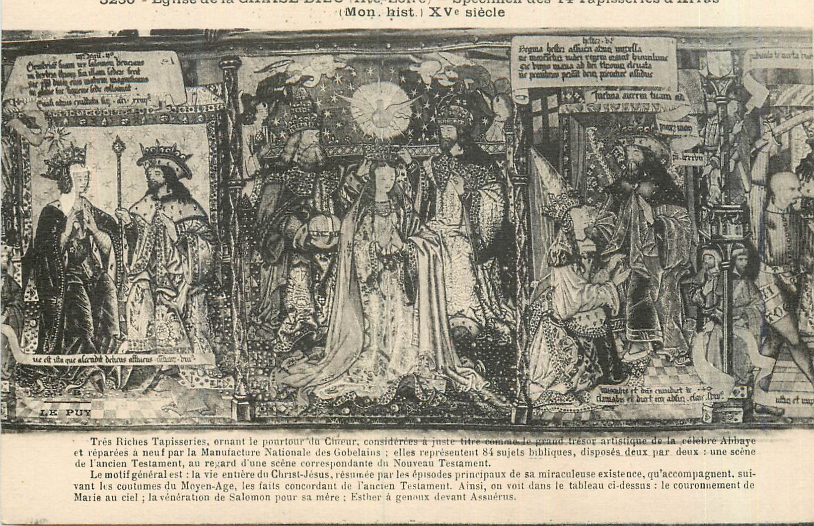 Église de la GIMISE DÉLO (Art. hist. | XVe siècle) — Specimen des 14 Tapisseries d'Irrus — Éditions d'Art Margeril-Bremond