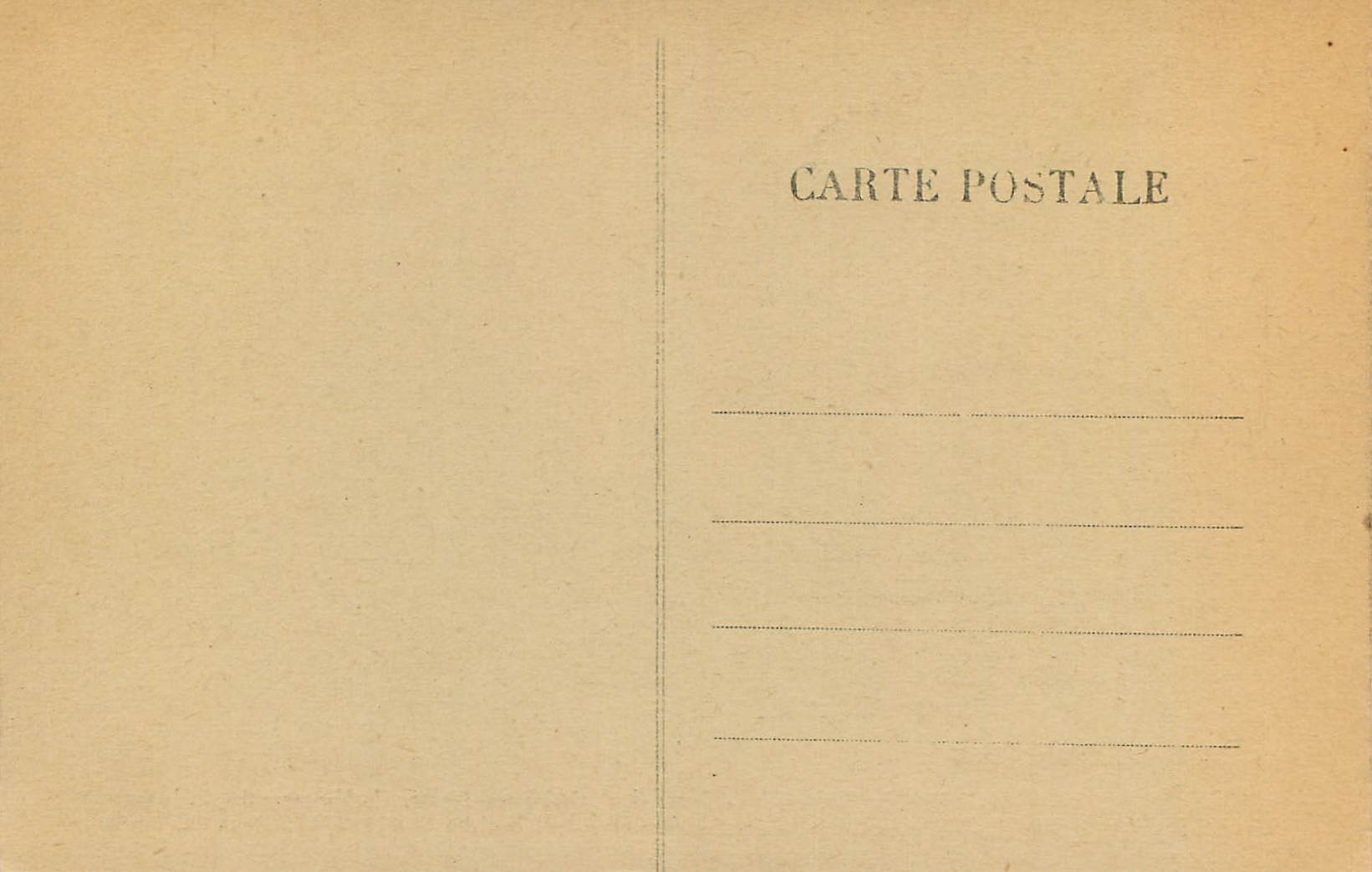 CPA La Chaise Dieu Une des Tapisseries d'Arras (XVIe Siecle) — Rückseite