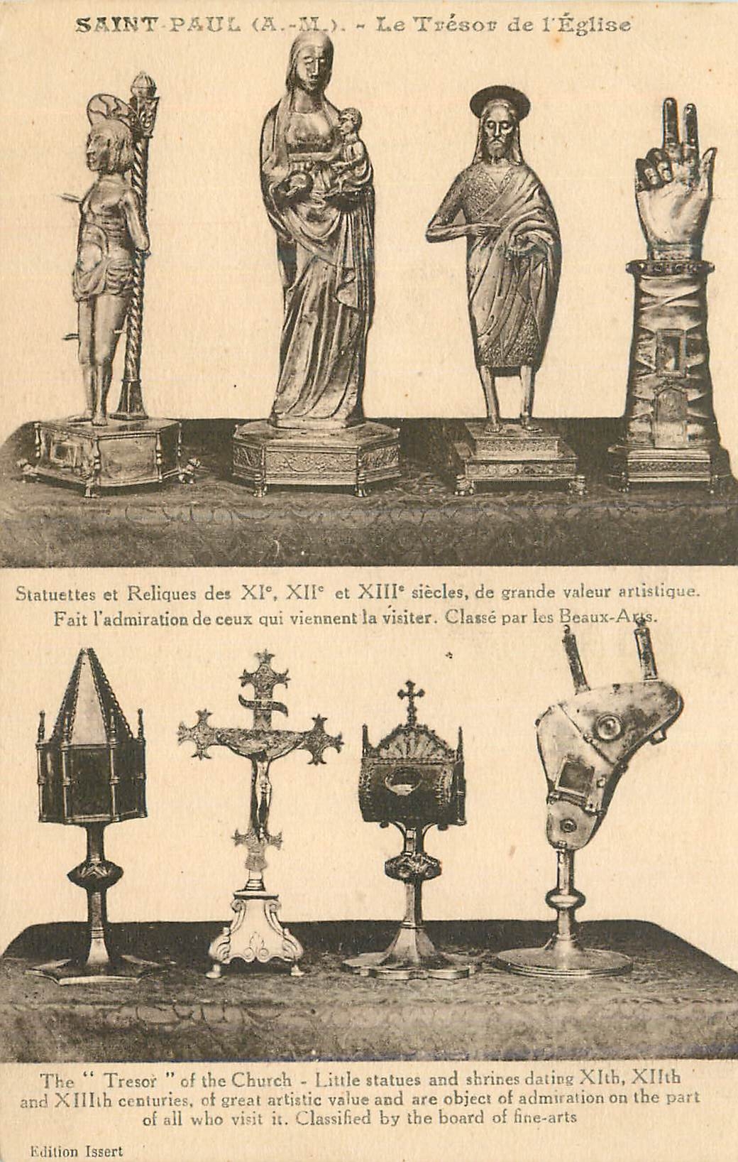 CPA Saint Paul (A M) Le Tresor de L'Eglise