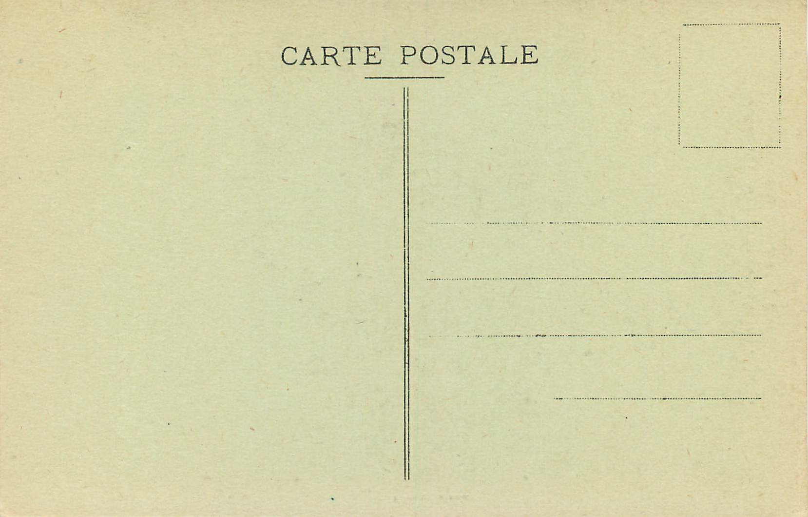 CPA Moustiers Sainte Marie (Basses Alpes) — Verso