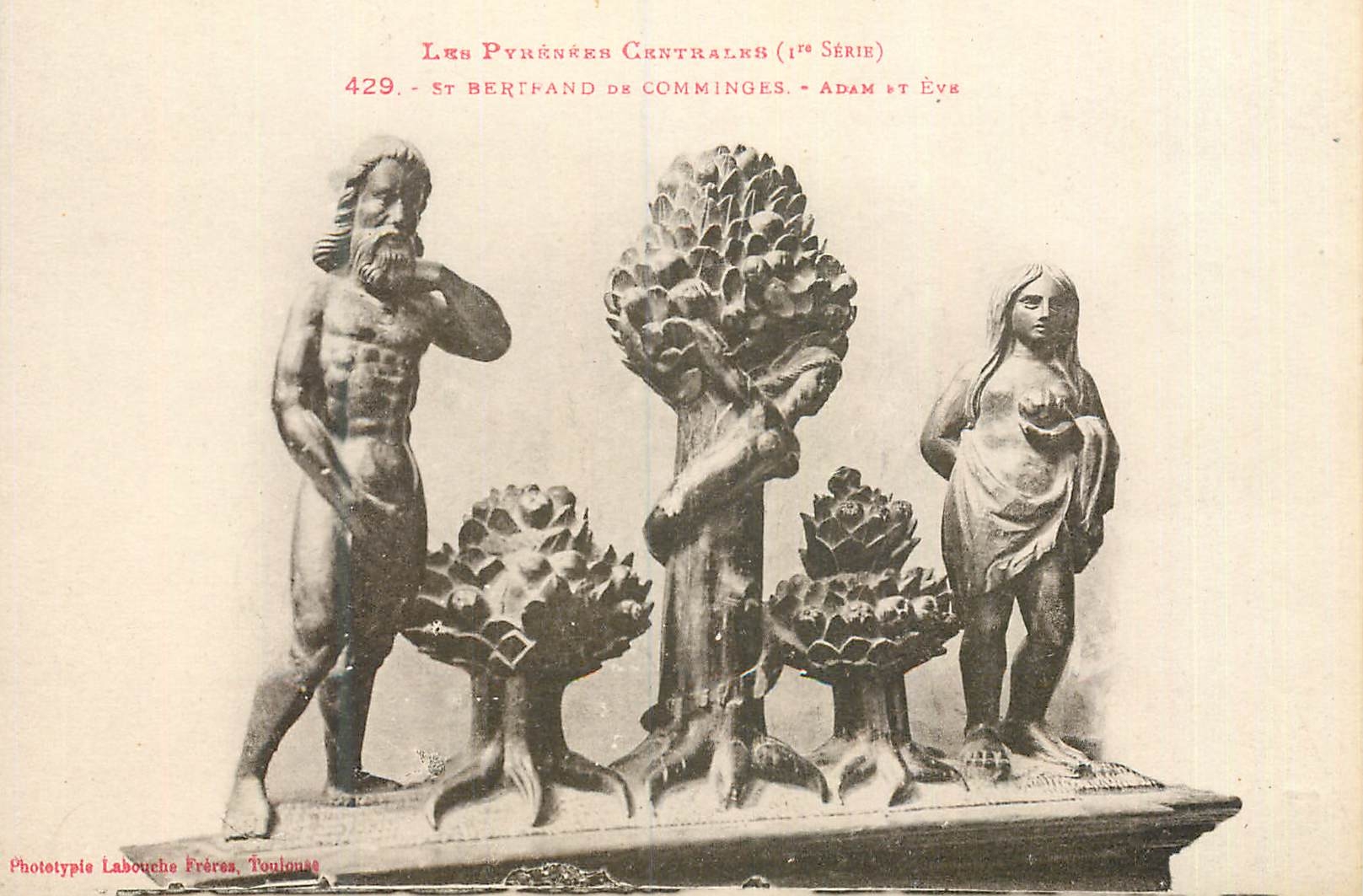 CPA Les Pyrenees centrales (Ier Serie) St Bertrand de Comminges