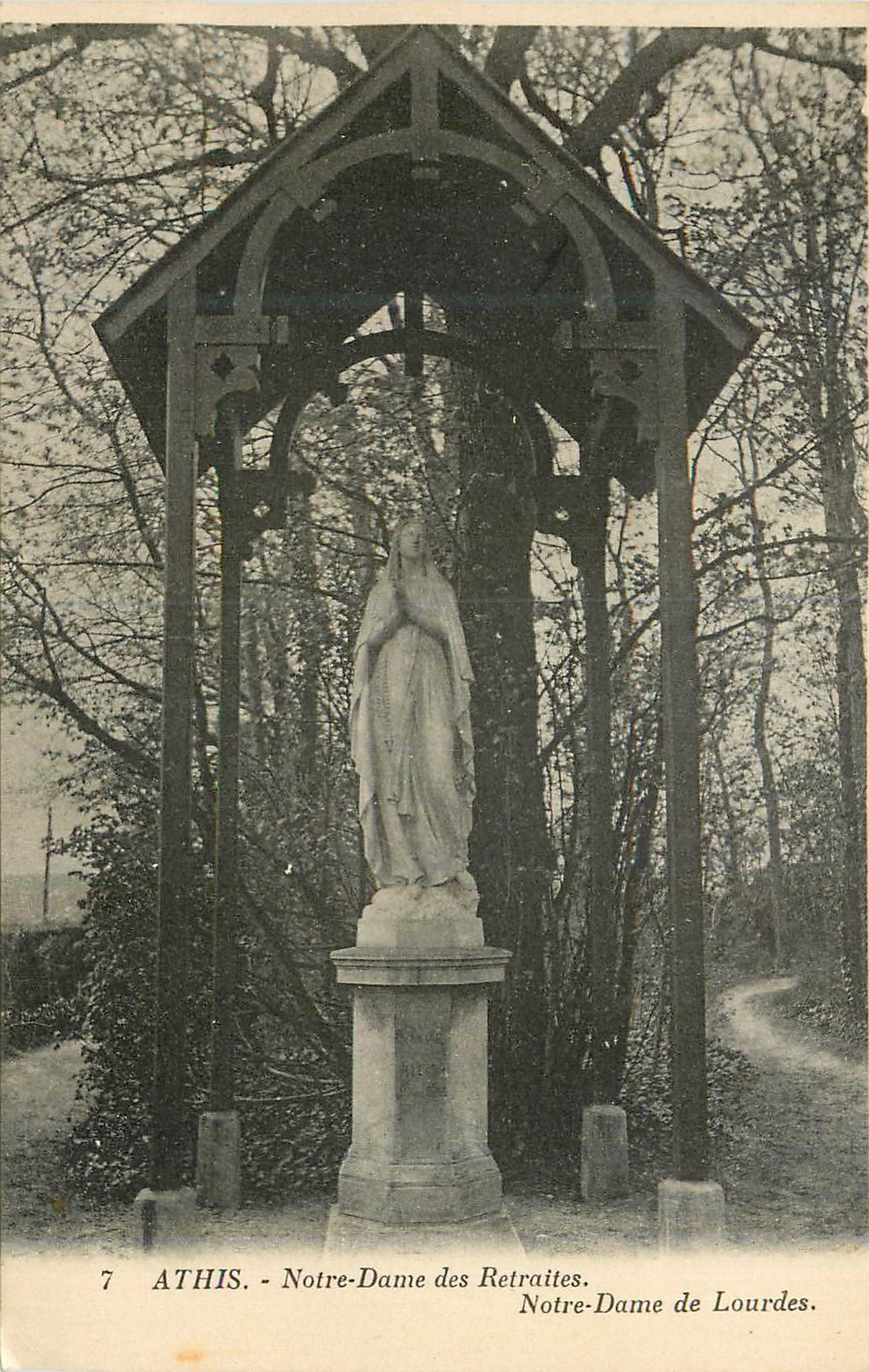 Athis - Notre-Dame des Retraites. Notre-Dame de Lourdes.