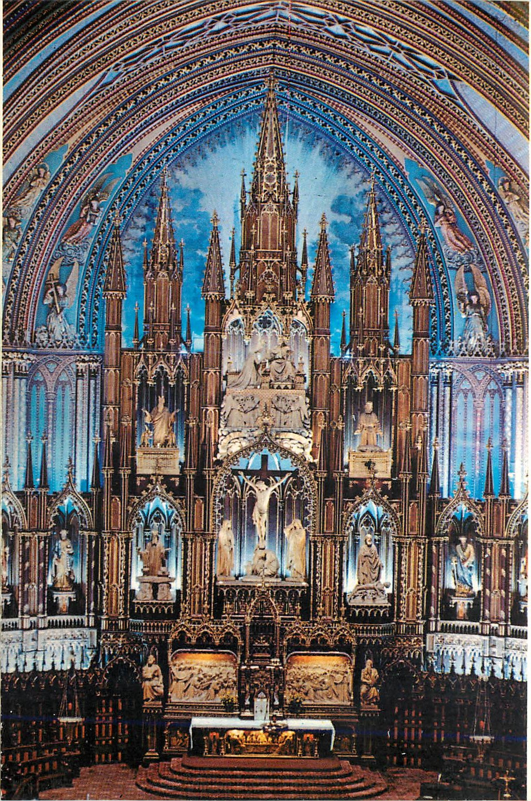 CPM Montreal Quebec Maitre Autel Eglise Notre Dame