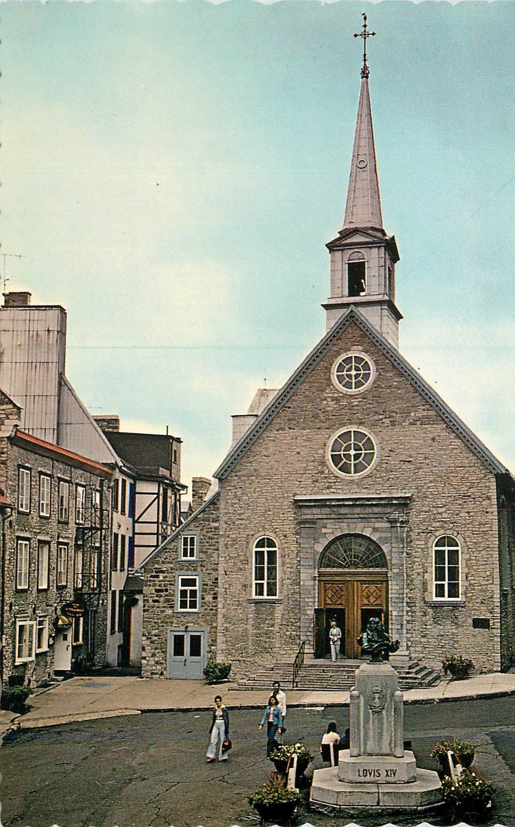 CPM Quebec Canada Eglise (1688)Notre Dame des Victoires 