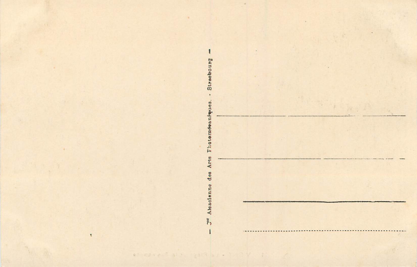 CPA Vichy la Plage et la Promenade — Rückseite