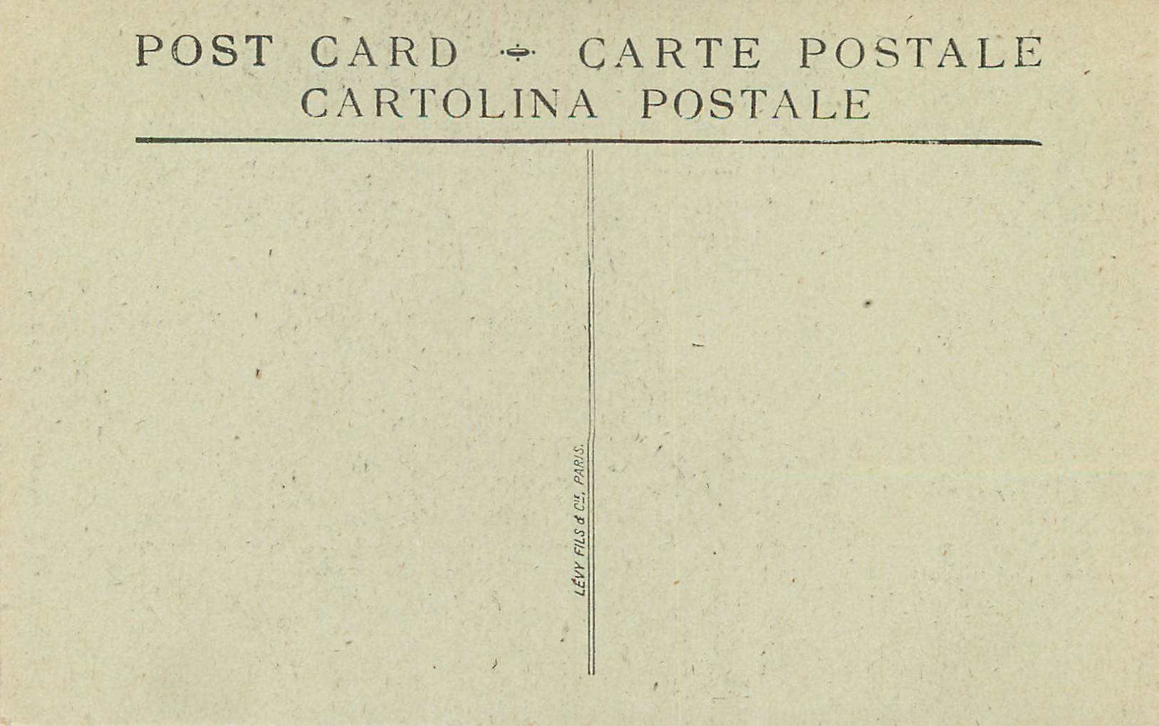 CPA Alsace Vieille Rue a Kaysersberg — Rückseite