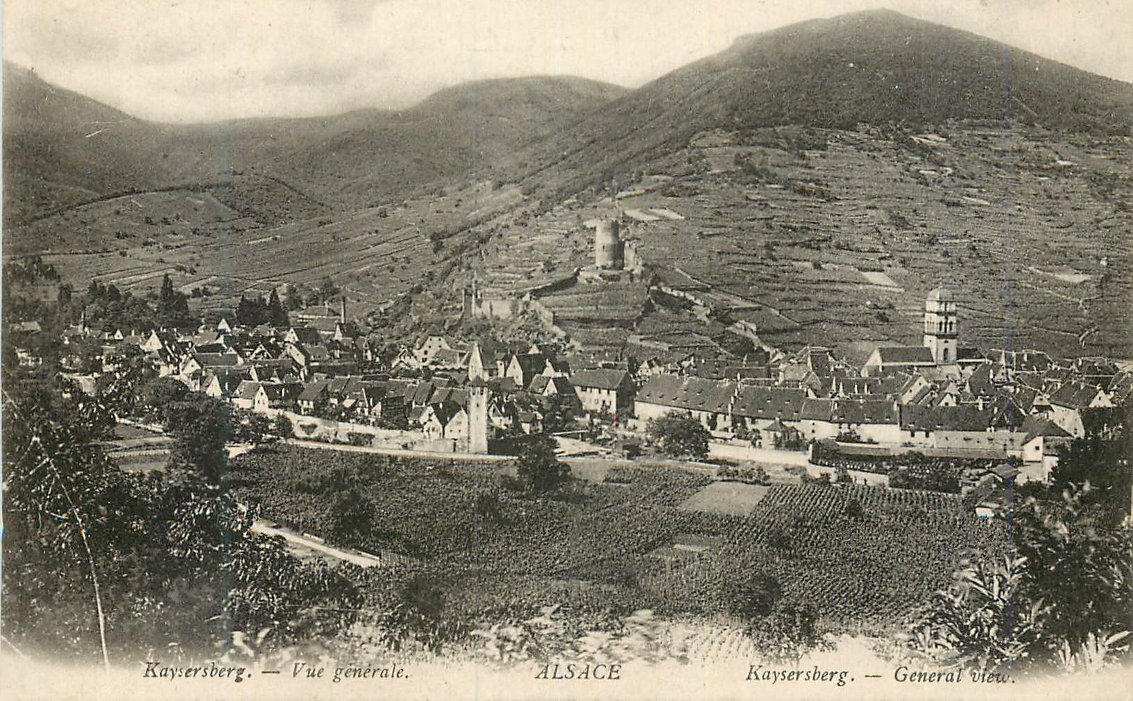 Kaysersberg — Vue générale — ALSACE