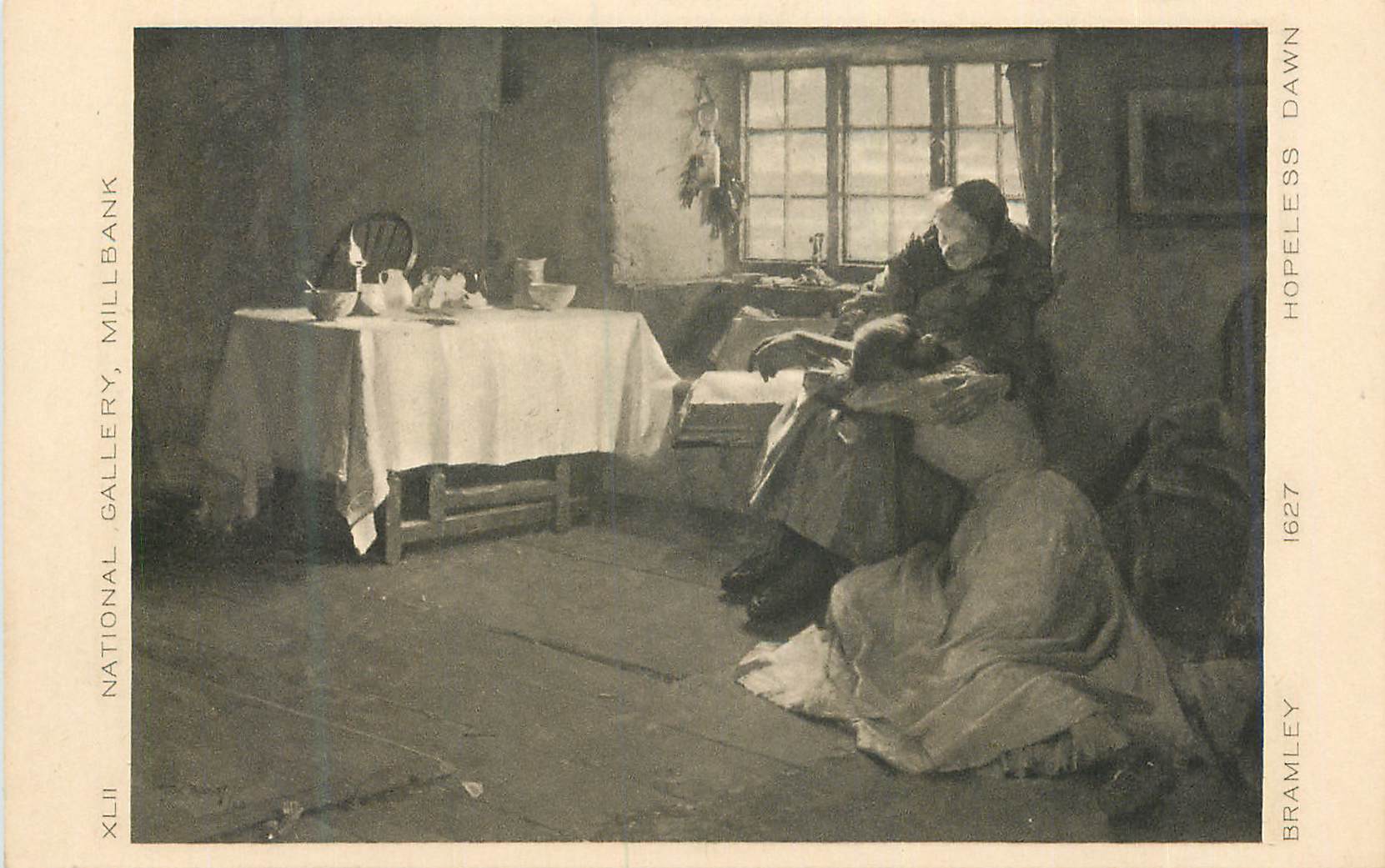 CPA National Gallery Millbank Bramley Hopeless Dawn
