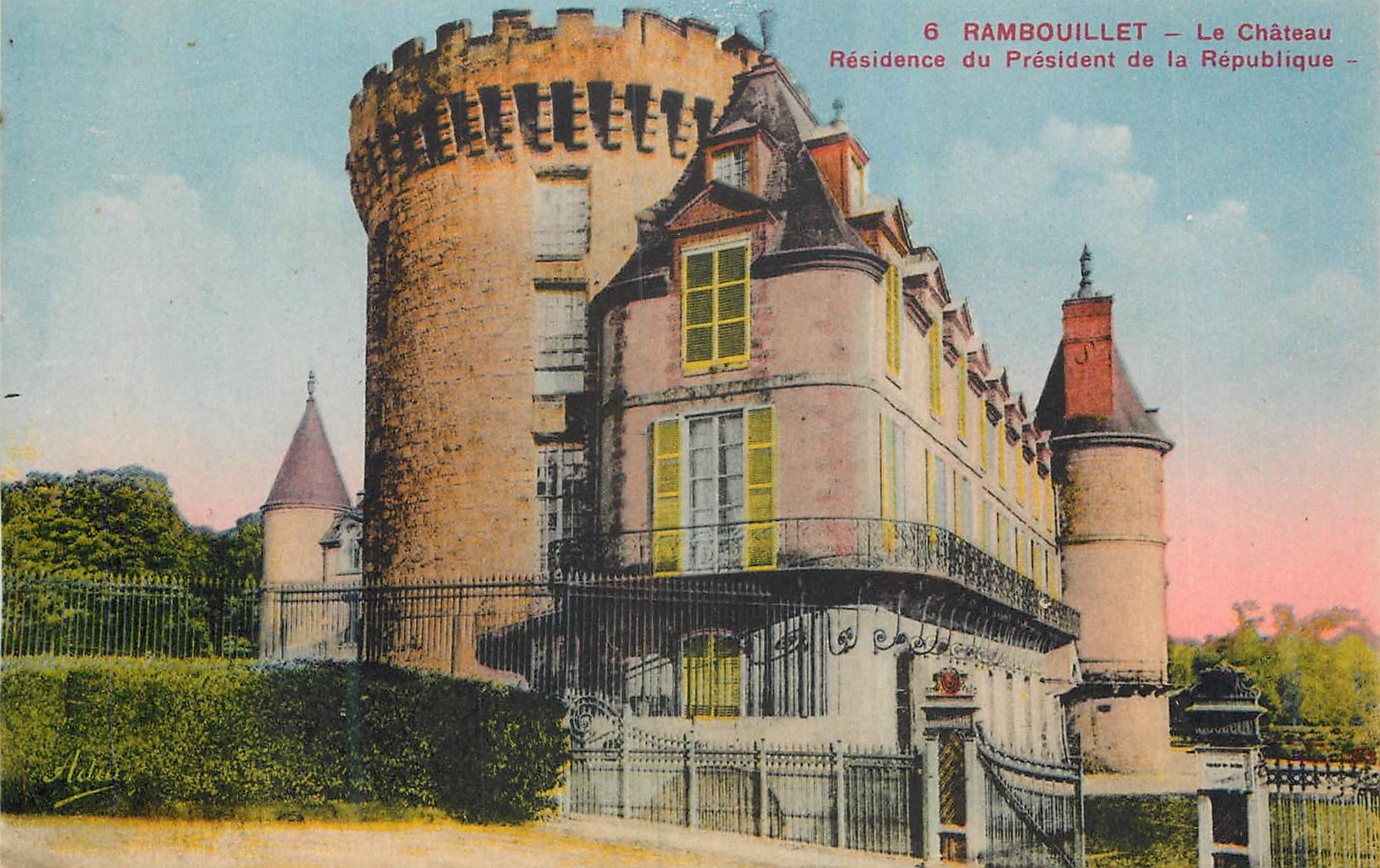 CPA Rambouillet le Chateau Residence du President de la Republique